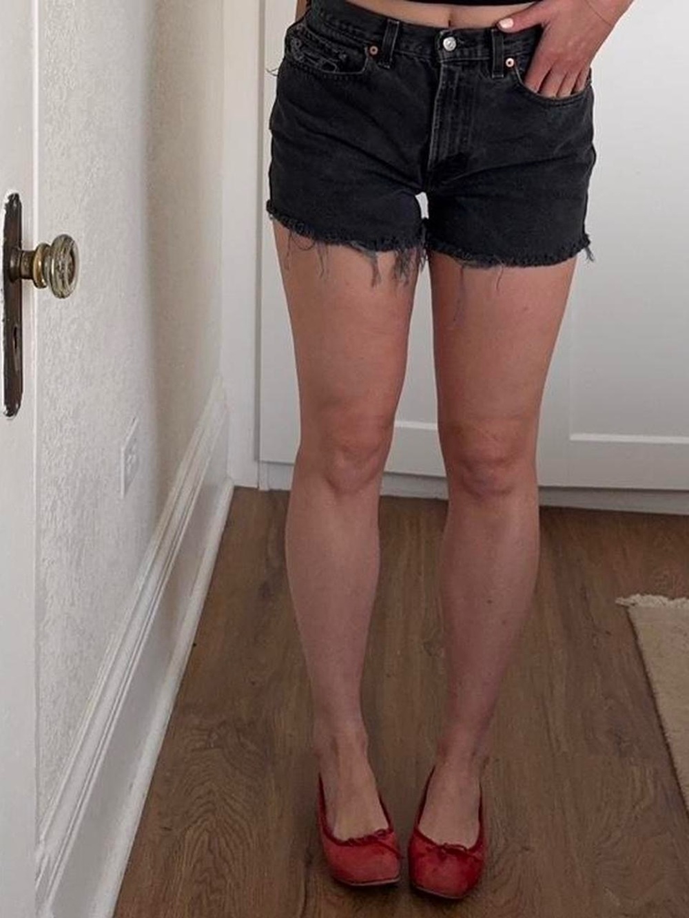 Vintage Levi’s 505 Black Shorts - Size 31